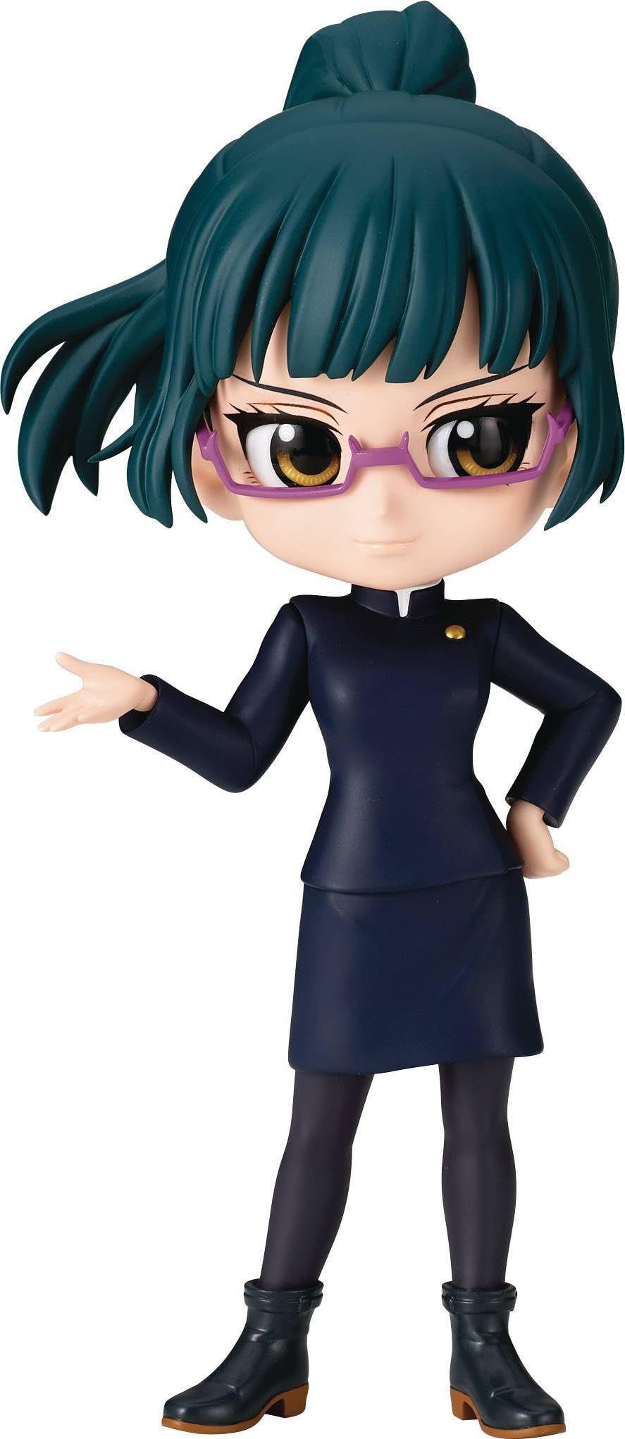Banpresto - Figurine Q Posket Maki Zenin Jujutsu Kaisen, 14 cm, BP18839, Multicolore Banpresto - Figurine Q Posket Maki Zenin Jujutsu Kaisen, 14 cm, BP18839, Multicolore
